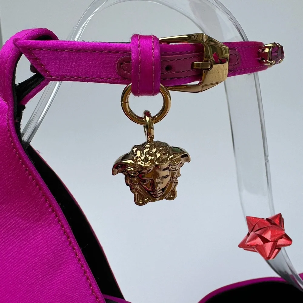 VERSACE PLATFORMS HEELS - Picture 8 of 17